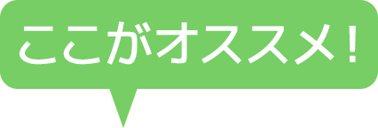 ここがおススメ！